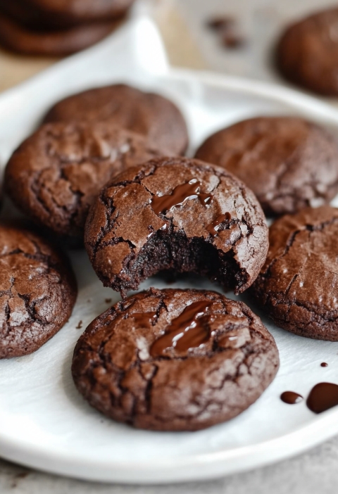 Fudgy Brownie Cookies