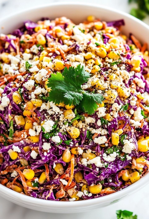 Mexican Street Corn Coleslaw