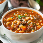 Hamburger Mushroom Bake