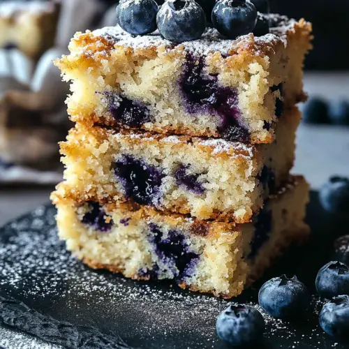 Blueberry Buckle with Brown Sugar Topping