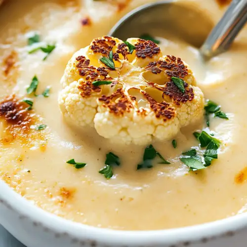 CAULIFLOWER SOUP