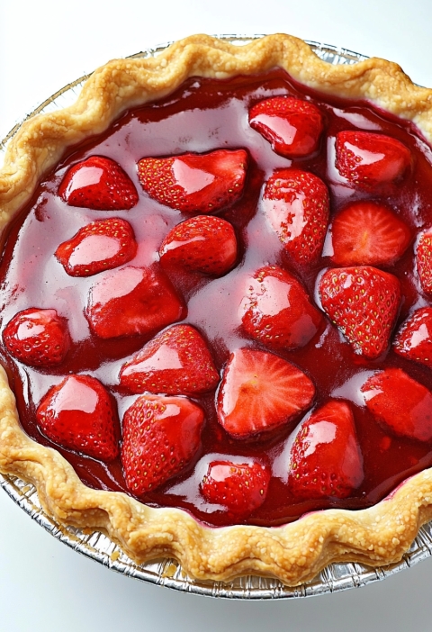 Old Fashioned Strawberry Pie