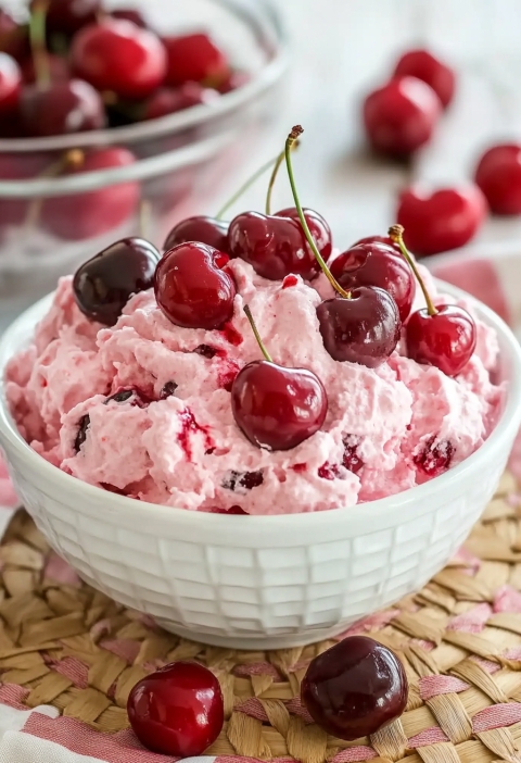 Cherry Cheesecake Fluff