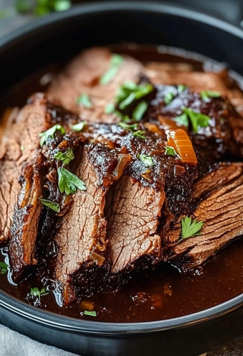 Slow Cooker Beef Brisket