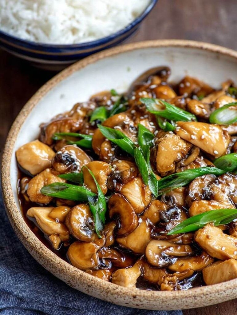 Chinese Chicken & Mushrooms