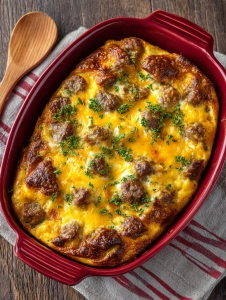 Christmas Breakfast Casserole