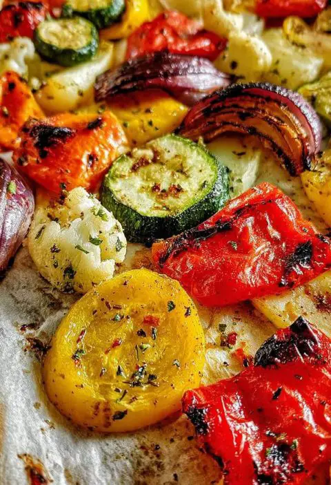 Greek Roasted Vegetables