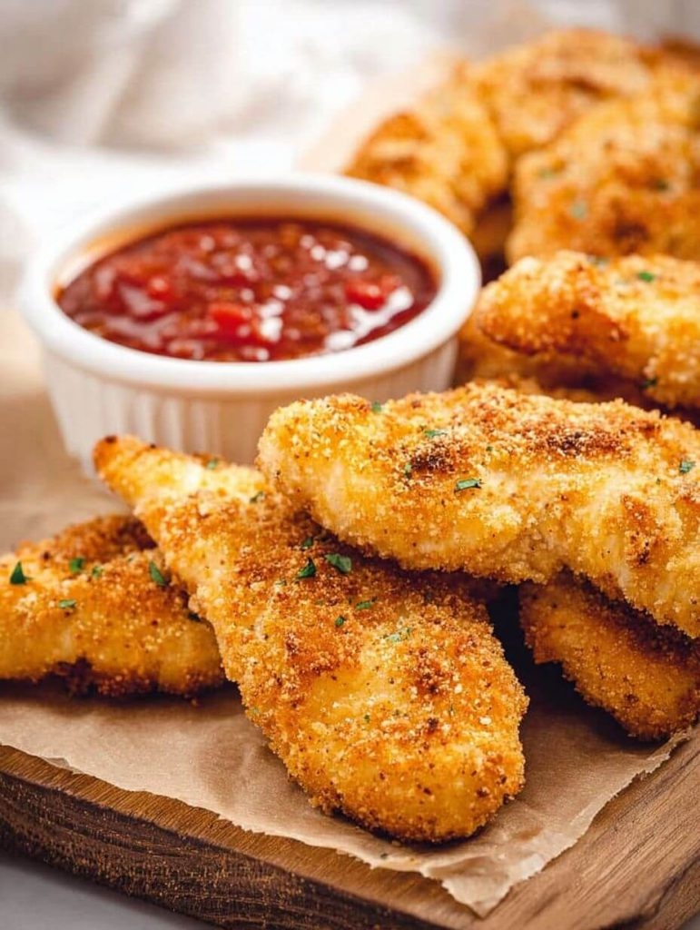 Homemade Baked Chicken Tenders
