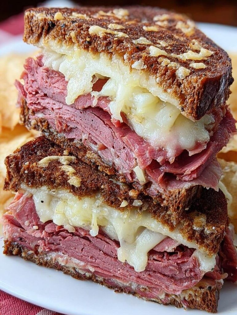 Hot Pastrami Sandwich