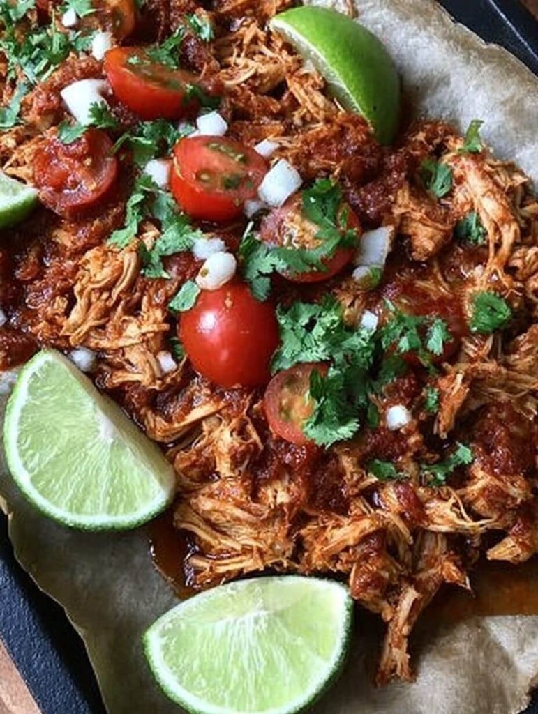 Slow Cooker Mexican Shredded Chicken