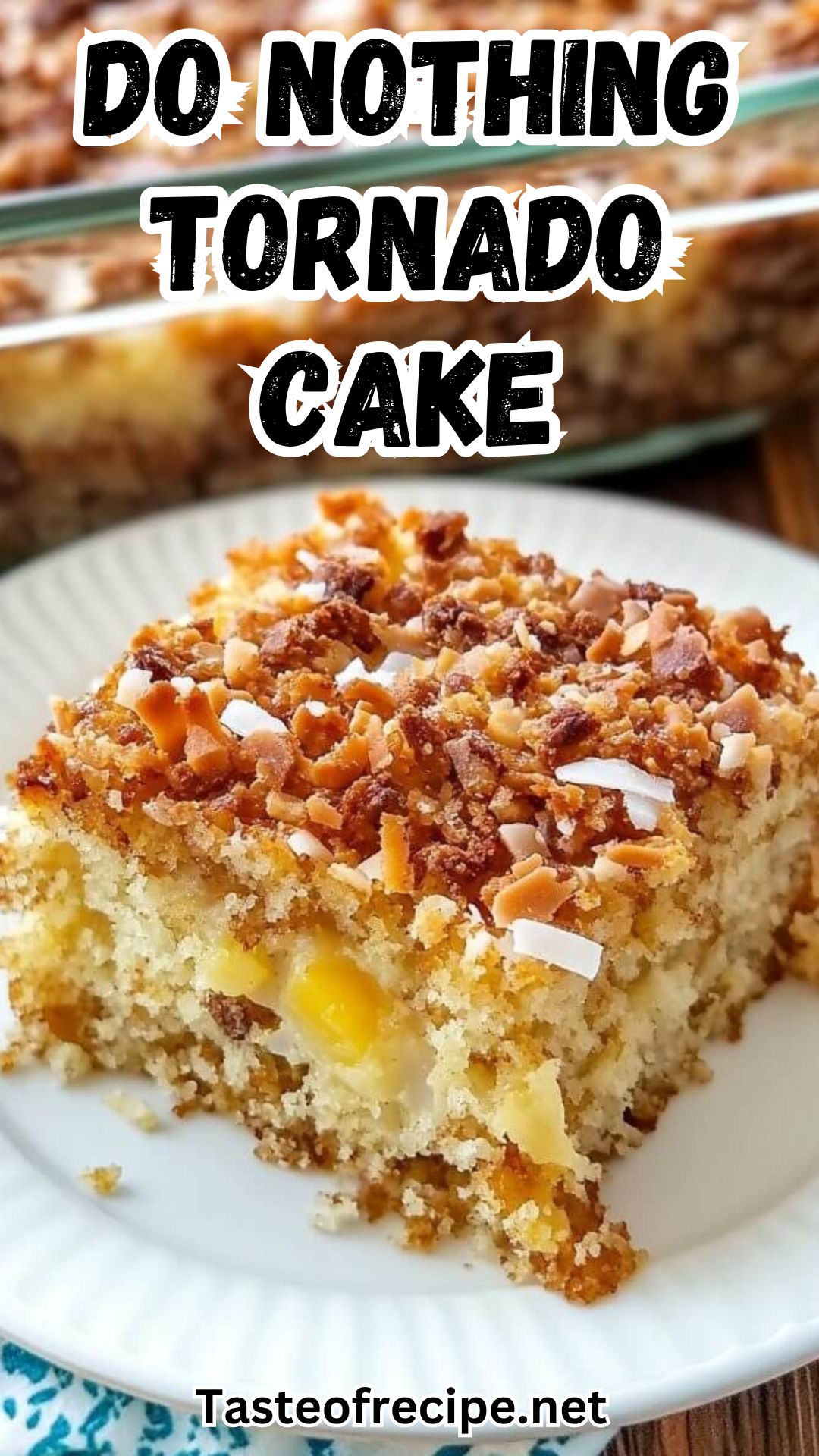 Do Nothing Tornado Cake