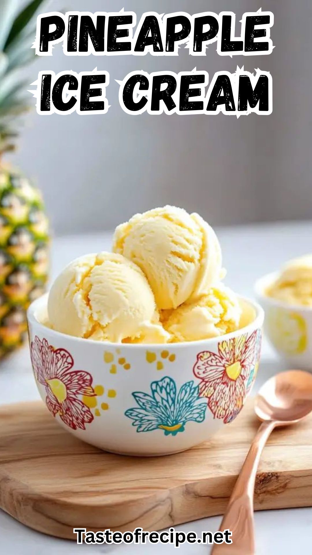 Pineapple Ice Cream Recipe