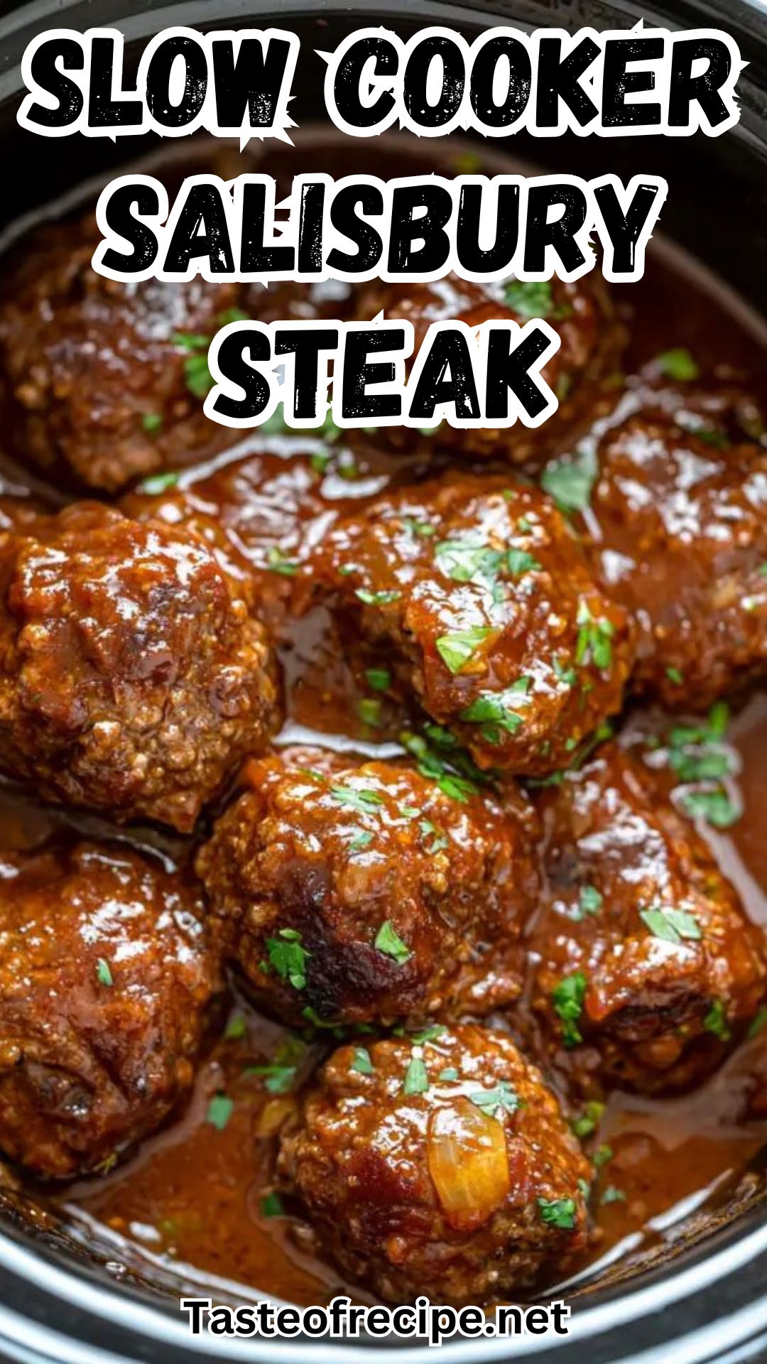 Slow Cooker Salisbury Steak
