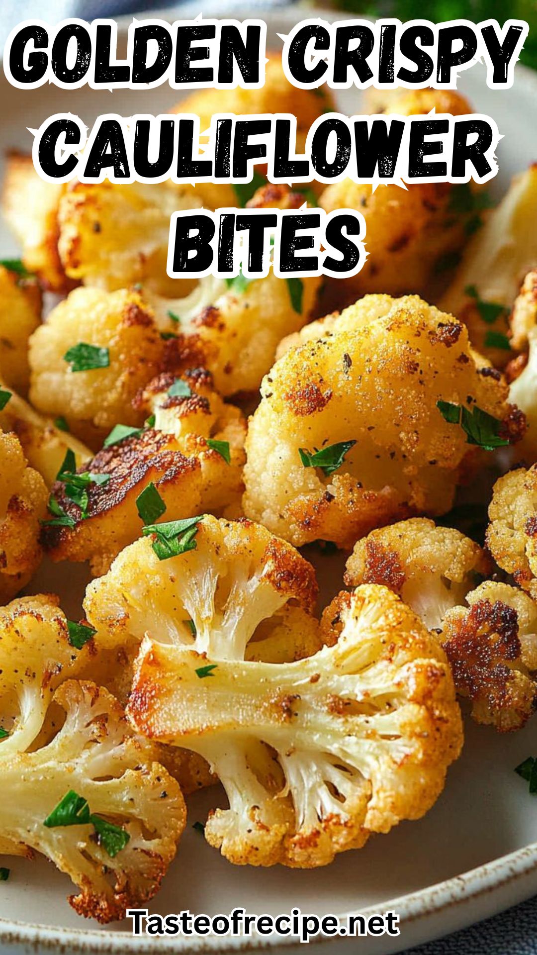 Golden Crispy Cauliflower Bites