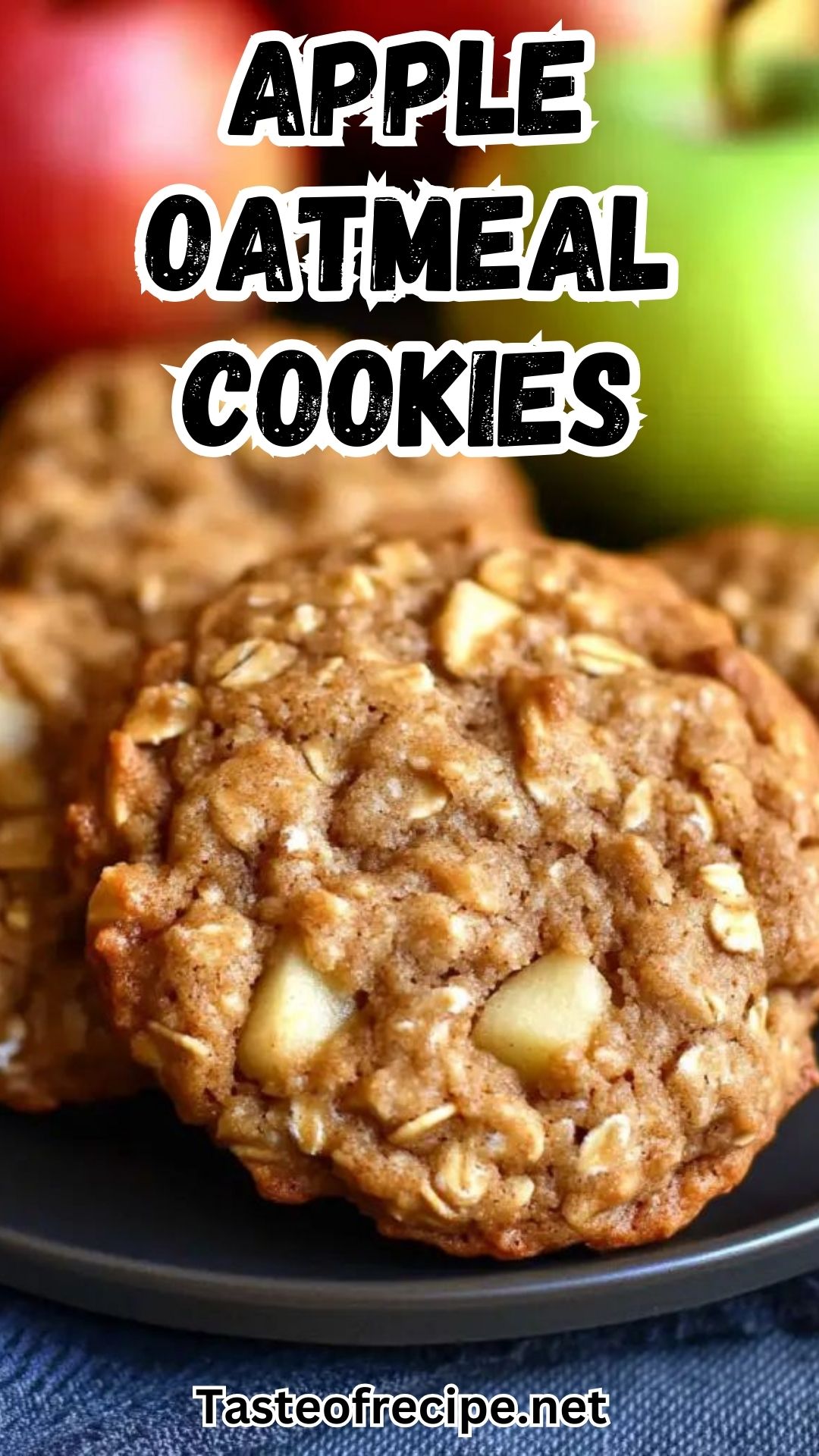 Apple Oatmeal Cookies