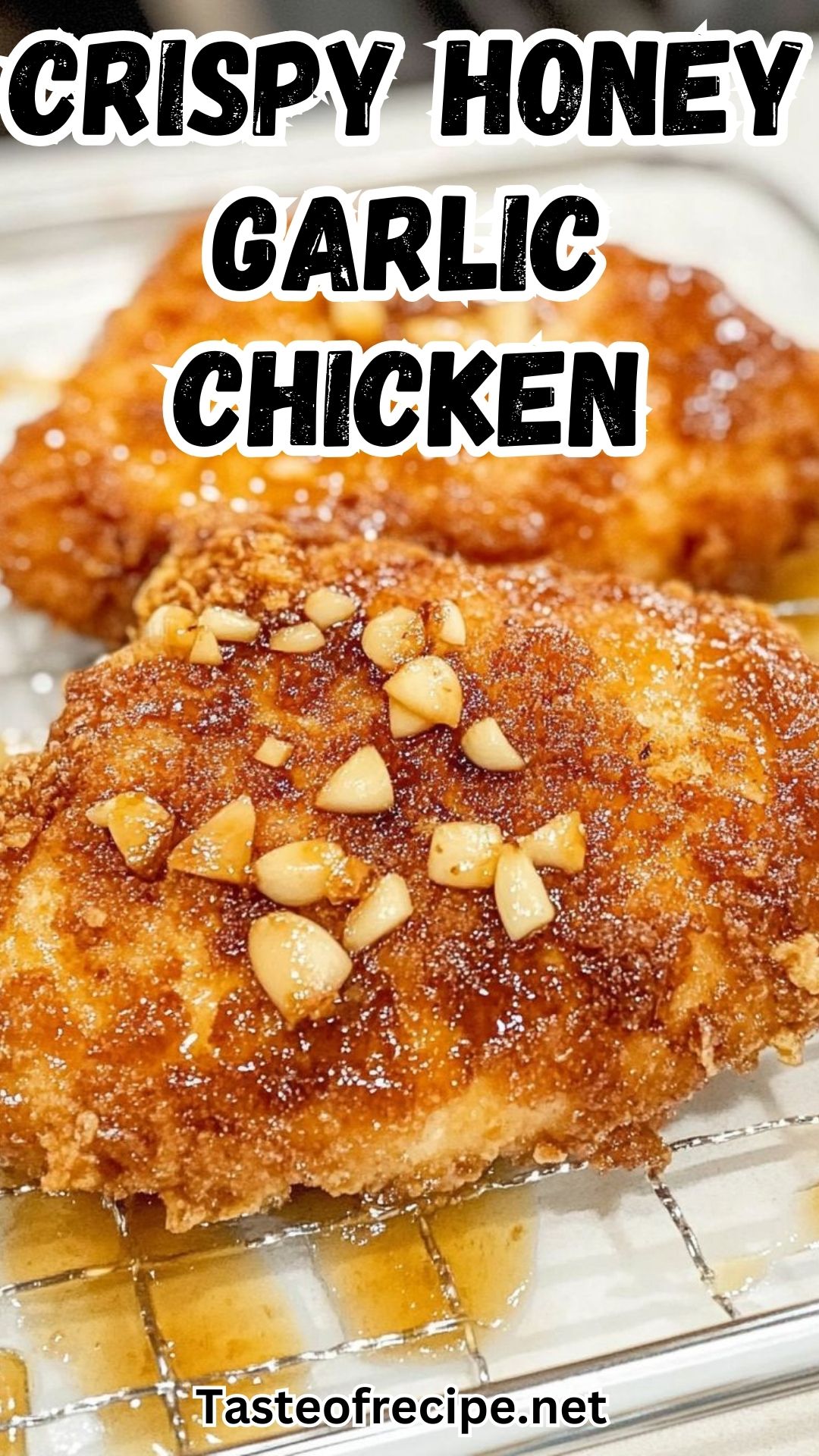 Crispy Honey Garlic Chicken