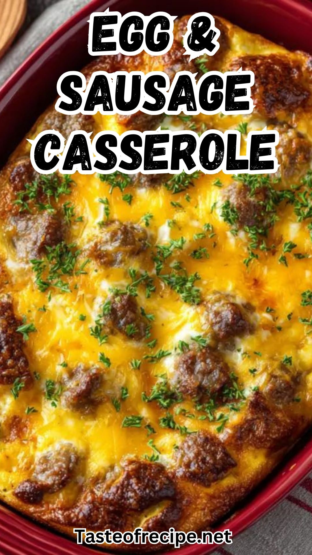 Easy Egg & Sausage Casserole