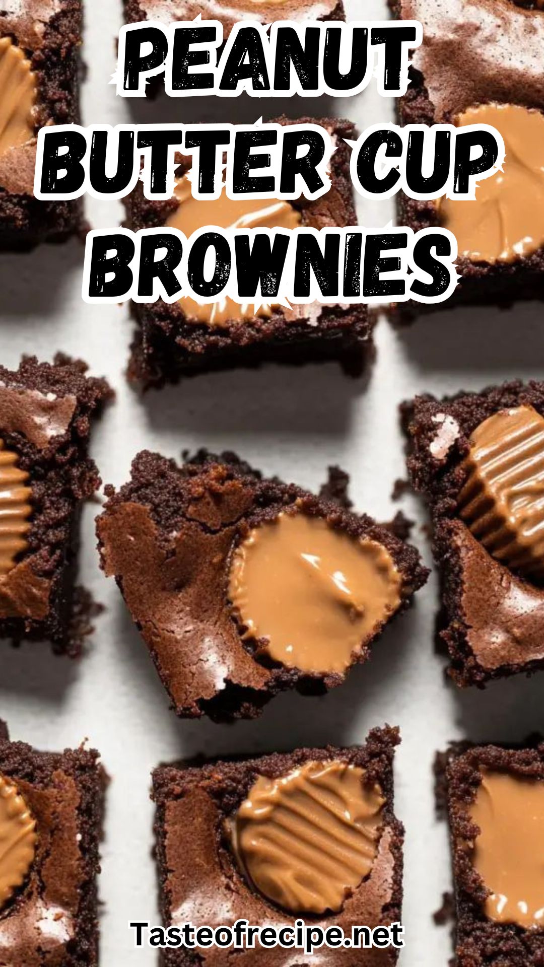 Peanut Butter Cup Brownies