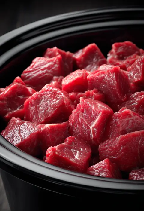 Slow Cooker 4-Ingredient Beef Stew recipe