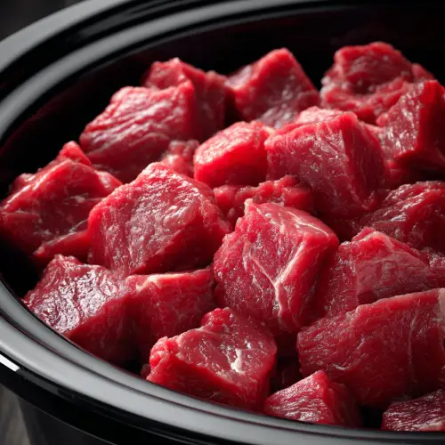 Slow Cooker 4-Ingredient Beef Stew recipe