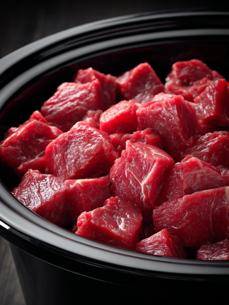 Slow Cooker 4-Ingredient Beef Stew recipe
