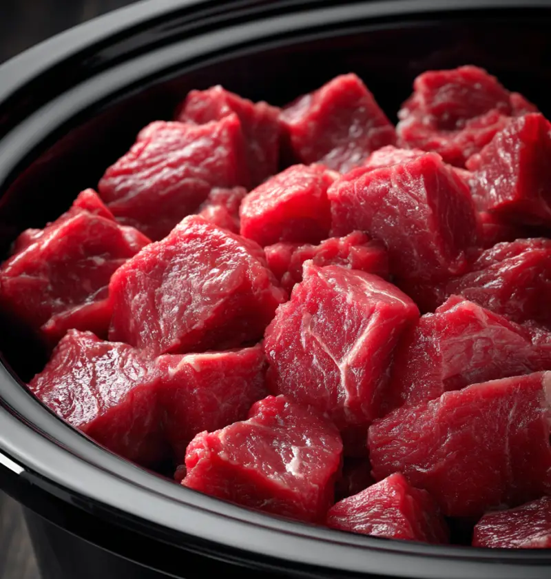 Slow Cooker 4-Ingredient Beef Stew recipe