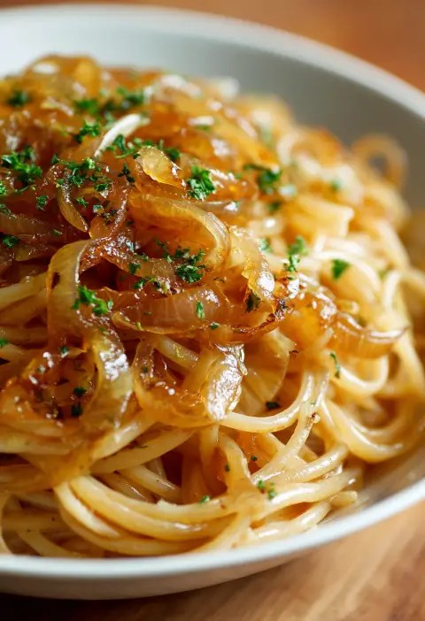 Slow Cooker Caramelized Onions Pasta: My Weeknight Hug in a Bowl