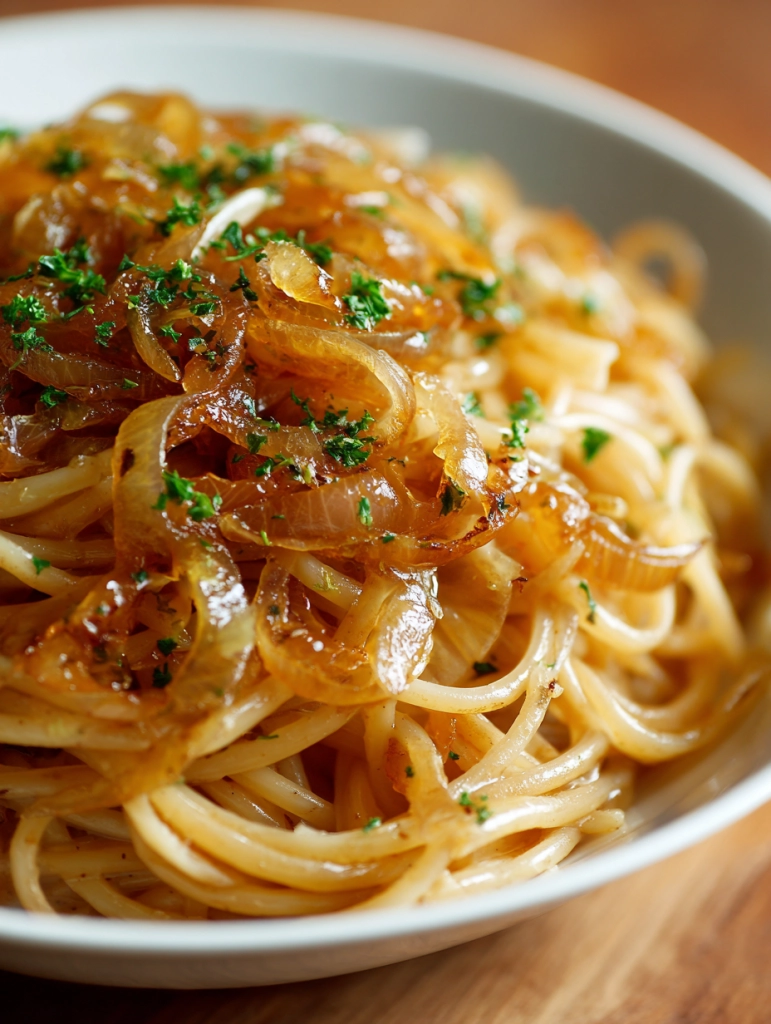 Slow Cooker Caramelized Onions Pasta: My Weeknight Hug in a Bowl