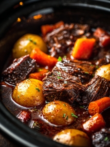Oven-Baked 3-Ingredients Celery Soup Pot Roast