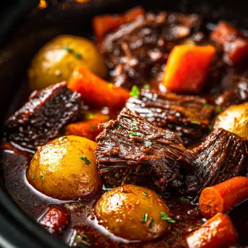Slow Cooker 3 Packet Pot Roast — Your Midweek Secret Weapon