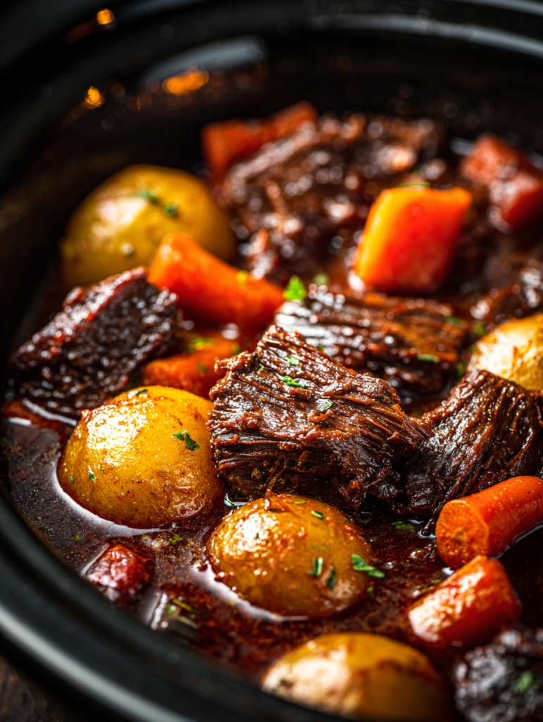 Slow Cooker 3 Packet Pot Roast — Your Midweek Secret Weapon