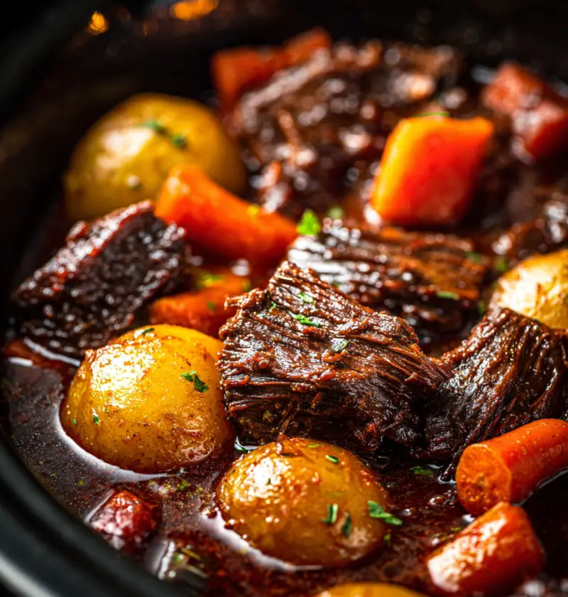 Slow Cooker 3 Packet Pot Roast — Your Midweek Secret Weapon