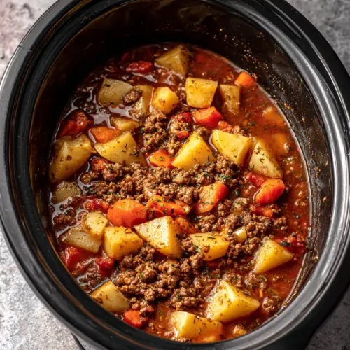 Slow Cooker Poor Man’s Stew: Warm Bowls, Full Hearts
