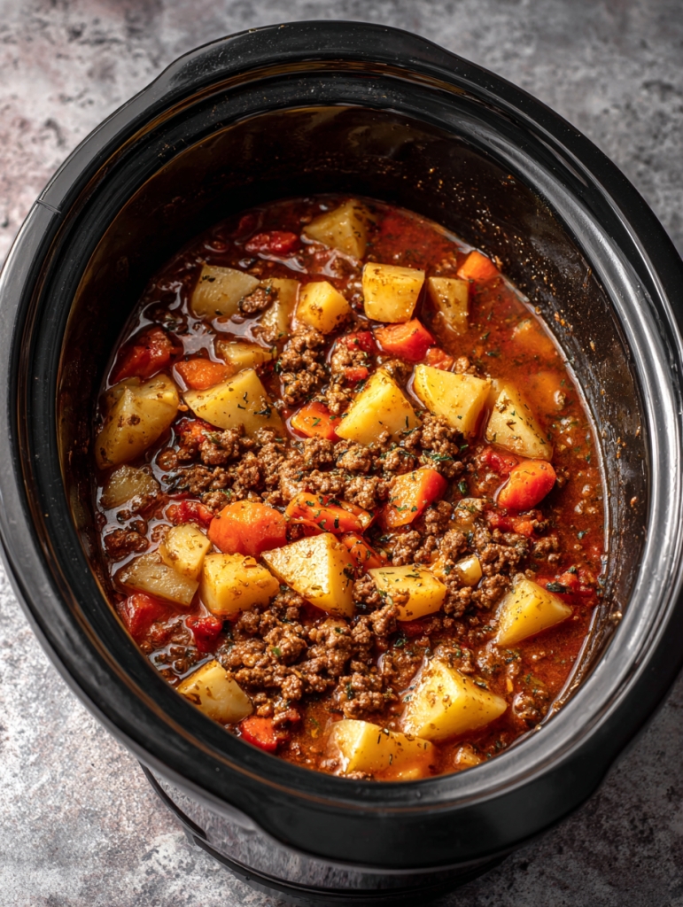 Slow Cooker Poor Man’s Stew: Warm Bowls, Full Hearts