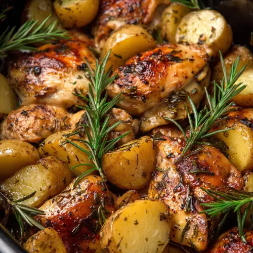 Slow Cooker Herb-Infused Chicken and Potatoes 3 Slow Cooker Herb-Infused Chicken and Potatoes