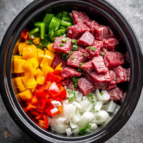 Slow Cooker Pepper Steak — The Dinner That Cooks Itself (Mostly!)