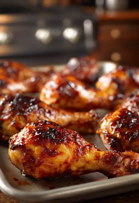Slow Cooker Sweet Baby Ray’s Chicken Drumsticks — Sticky, Saucy, and So Dang Easy