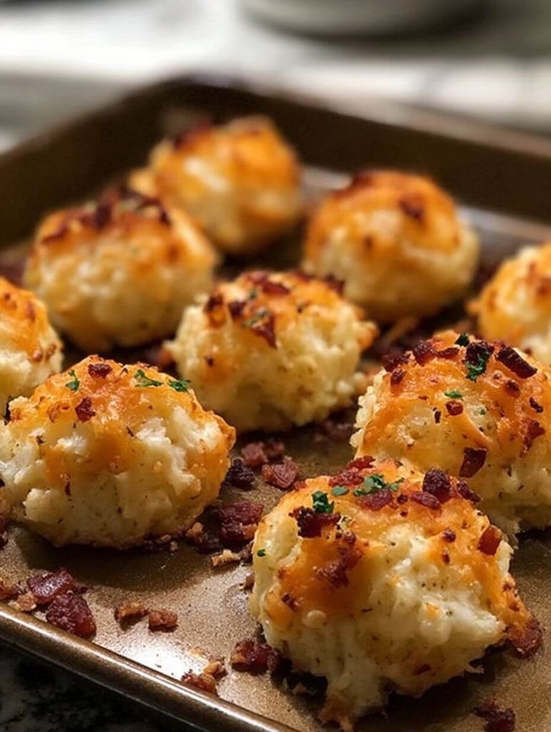 Leftover Magic: Baked Potato Balls That’ll Disappear Fast