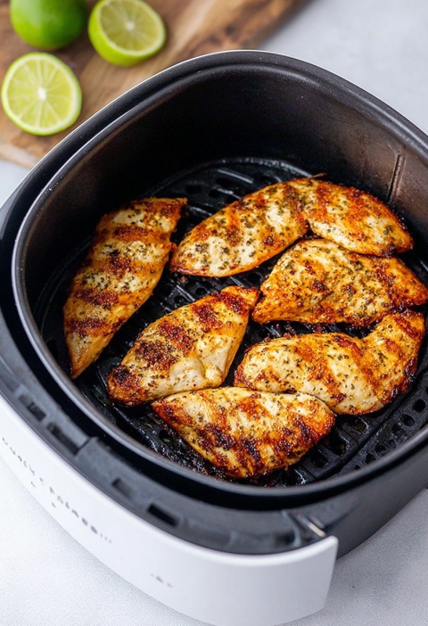 Air Fryer Cracker Barrel Copycat Grilled Chicken Tenderloins