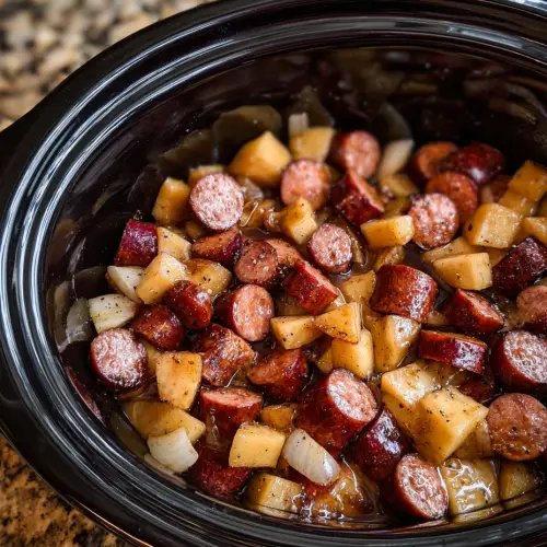 There’s Magic in This Slow Cooker Apple Kielbasa 3 There’s Magic in This Slow Cooker Apple Kielbasa
