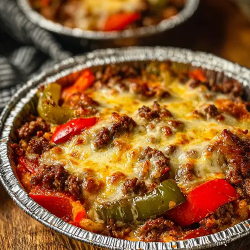 Low Carb Crustless Pizza Bowl