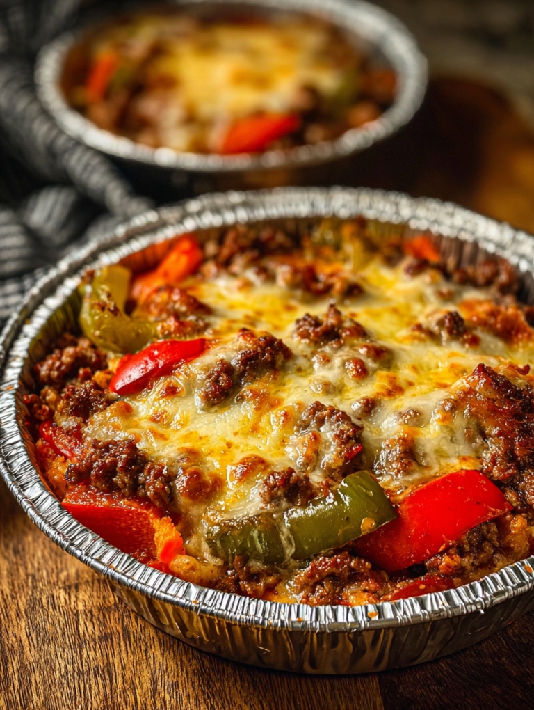 Low Carb Crustless Pizza Bowl