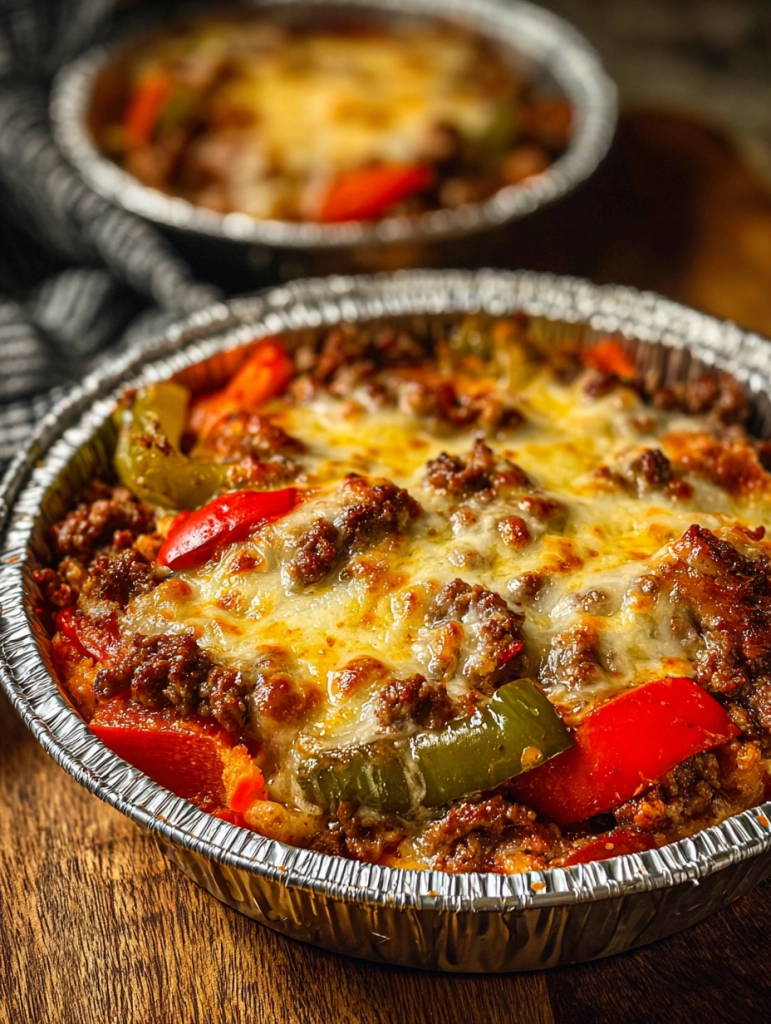 Low Carb Crustless Pizza Bowl