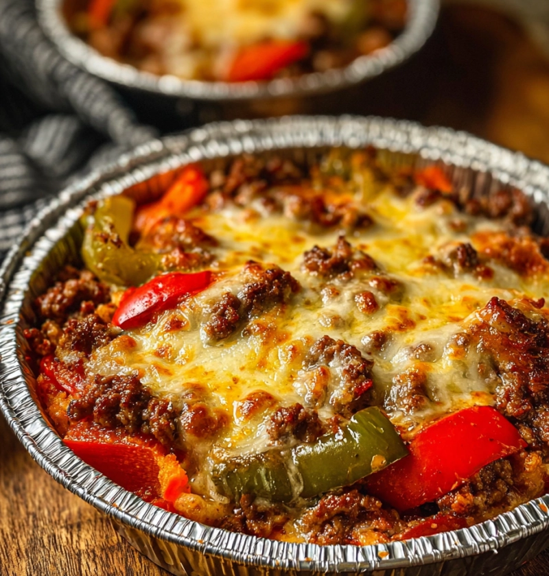 Low Carb Crustless Pizza Bowl