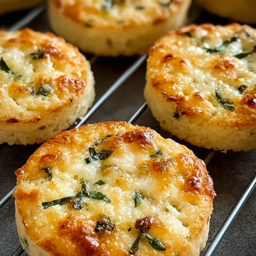 Herb-Infused Cheesy Jalapeño Shortbread