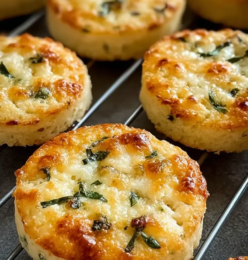 Herb-Infused Cheesy Jalapeño Shortbread