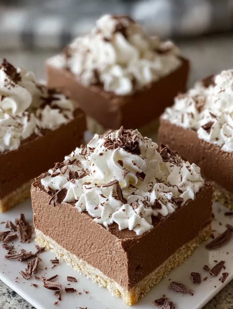 French Silk Pie Bars: Creamy, Chocolatey, and Pure Midwestern Magic