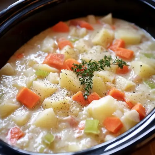 Slow Cooker Amish Potato Soup — Cozy Comfort That Never Fails 3 Slow Cooker Amish Potato Soup — Cozy Comfort That Never Fails