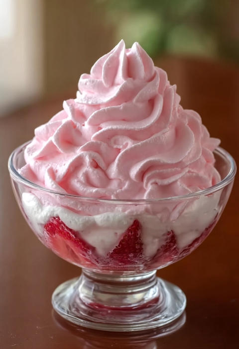 Strawberry Whipped Cream Delight: A Sweet Taste of Summer