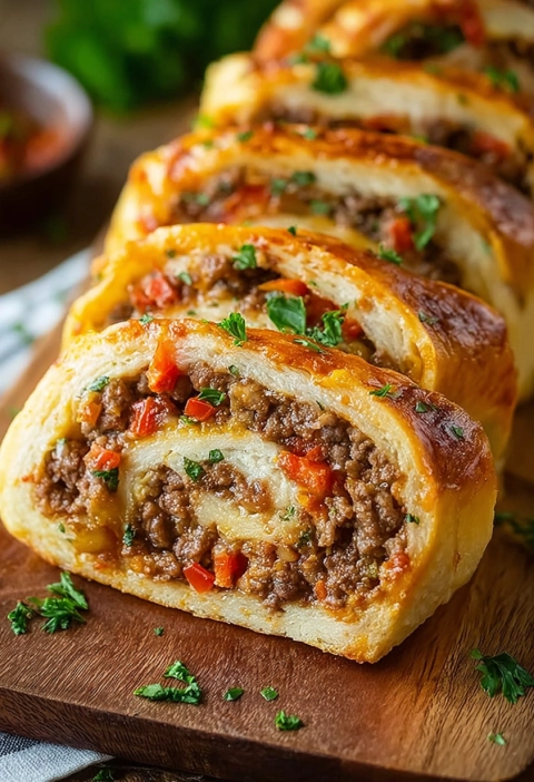 Herb-Infused Garbage Bread with Sun-Dried Tomatoes
